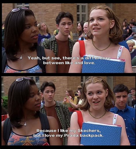 love my prada backpack quote|“10 Things I Hate About You” quotes .